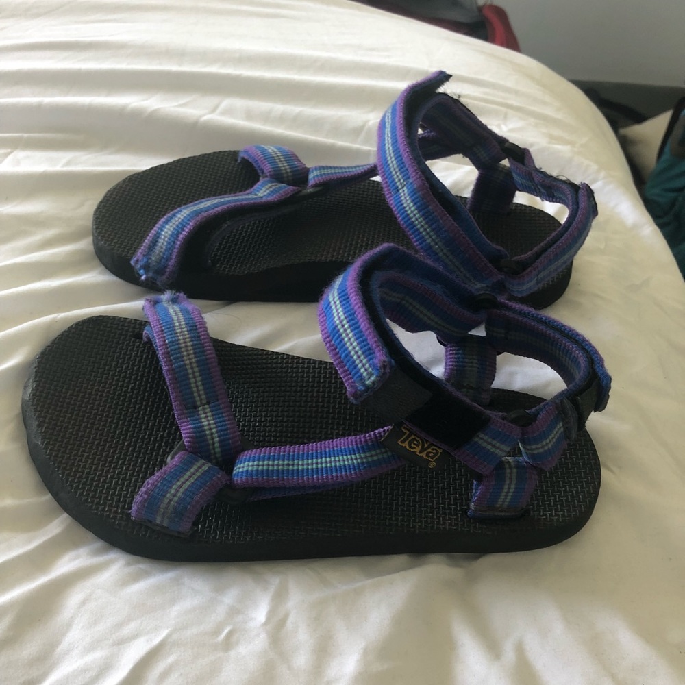 Vintage Blue Tevas